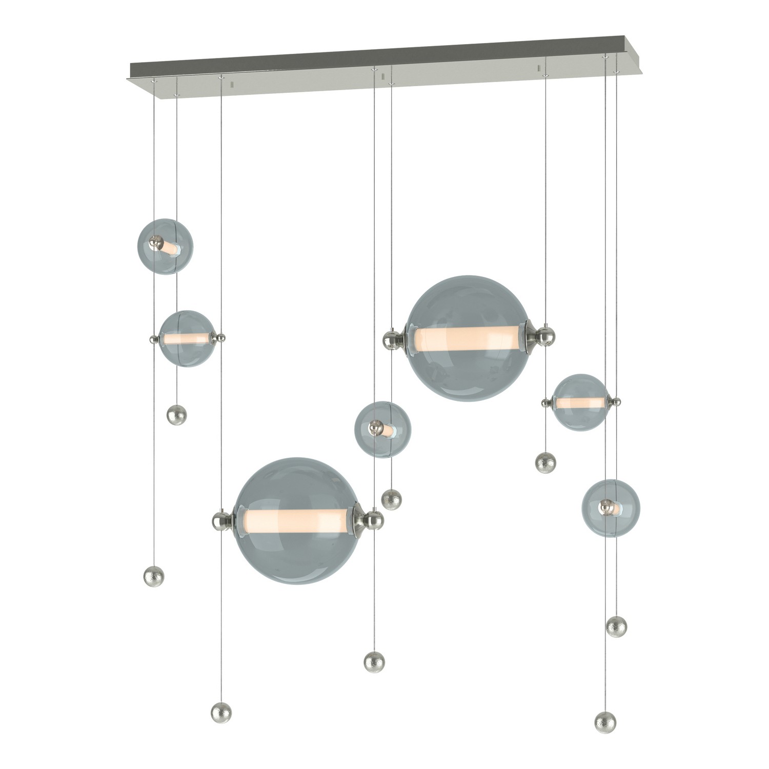 Sterling with Cool Grey Glass